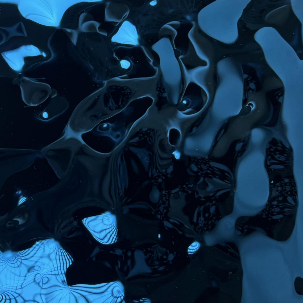 201 stainless steel Medium wave Mirror surface sapphire blue