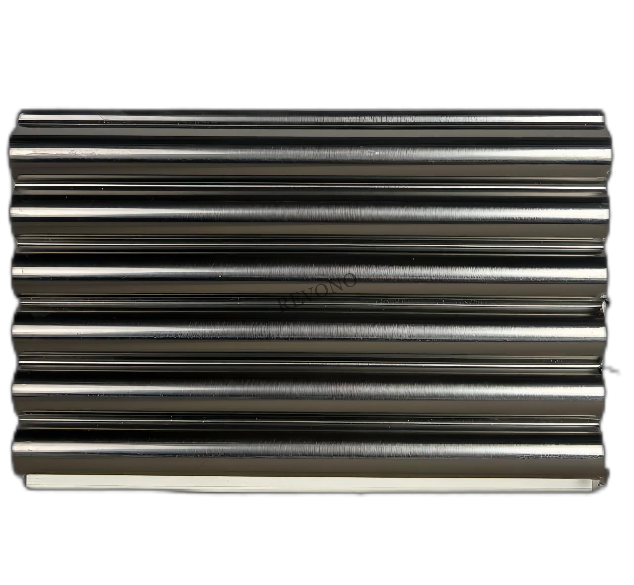 125 semicircle panel silver