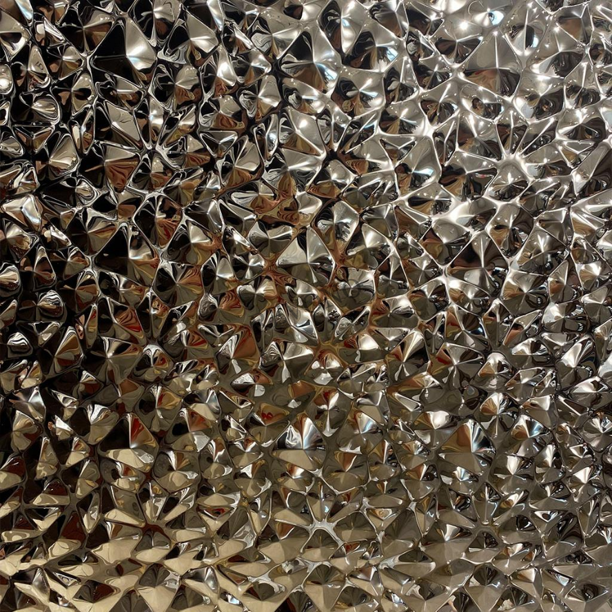 Corrugated plate-Diamond 304 stainless steel