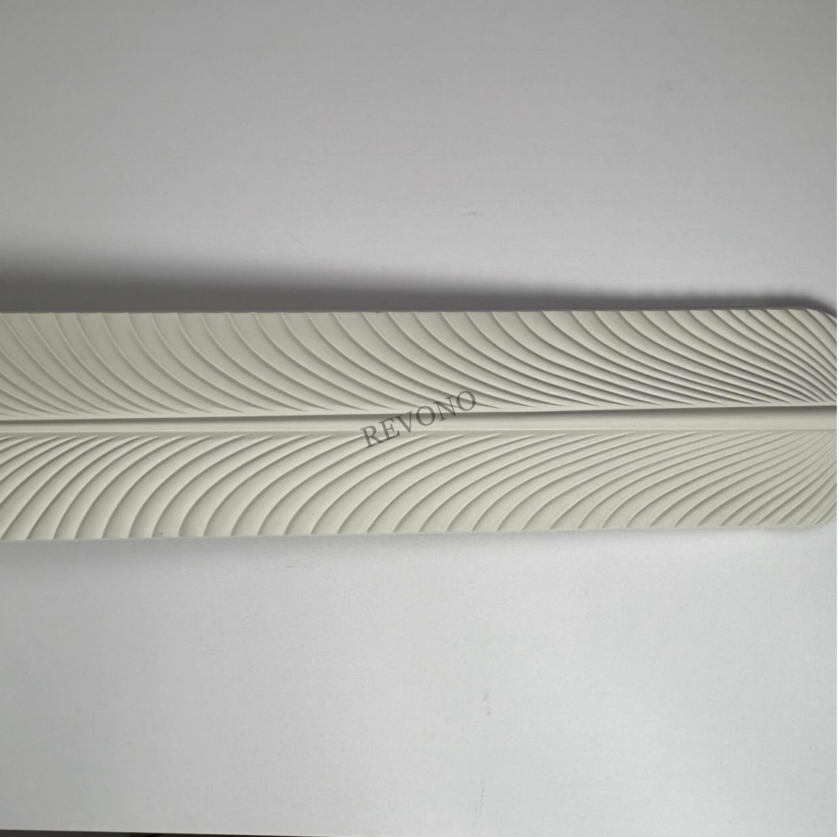 PU Feather Stone No.2 White Jade Dragon