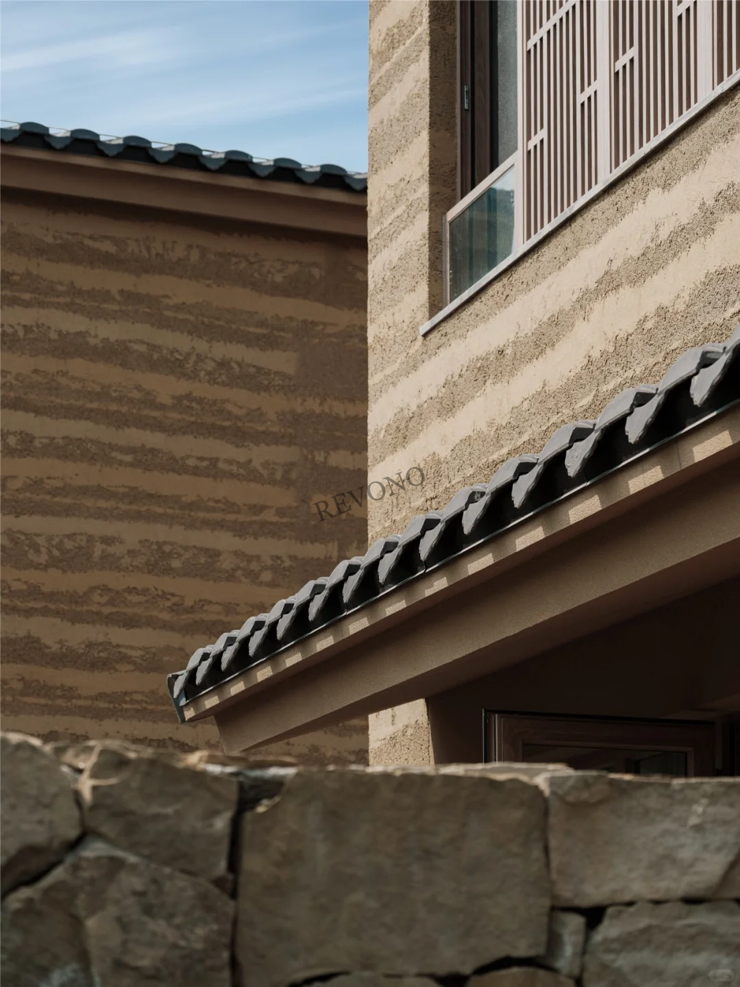 酒店一景丨夯土院墙___ 夯土墙面1705719204223_7gs5sils