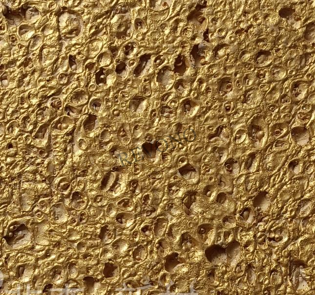 泡沫铝金色