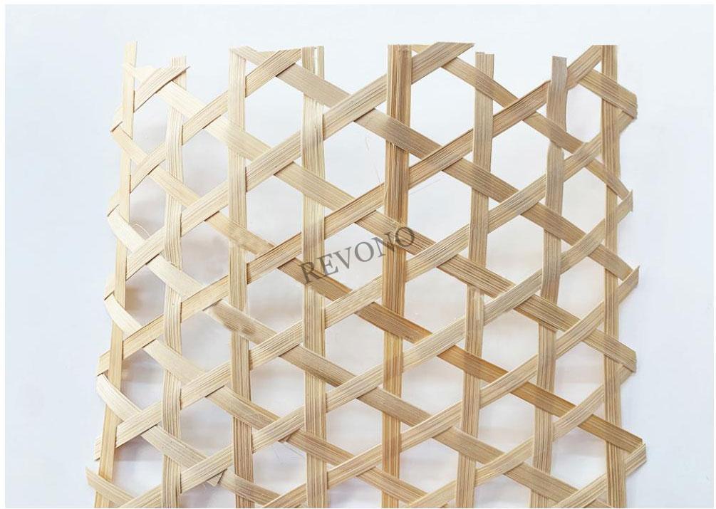 竹编六角单条Bamboo braided hexagon single bar