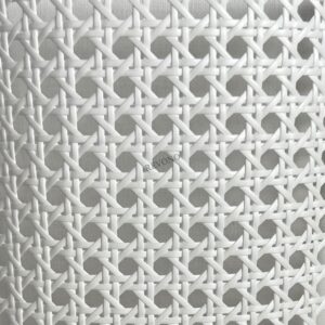 Bamboo weaving-Plastic Rattan Six Eyes White